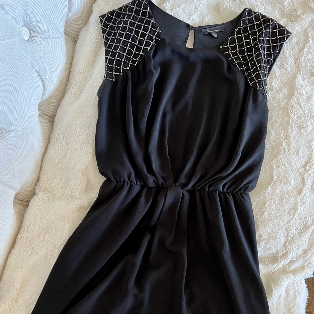 Short black dress